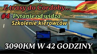 3090KM W 42 GODZINY/SZKOLENIE KIEROWCÓW/Z TRASY DO CORDOBY #4/KIEROWCA ZAWODOWY screenshot 3