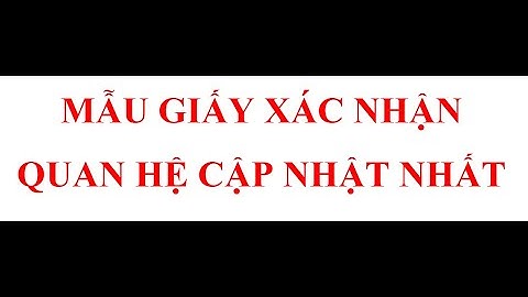 Biểu mẫu xác nhận thanh toán tiền phòng năm 2024