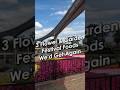 3 EPCOT Flower &amp; Garden Foods We’d Get Again #Shorts