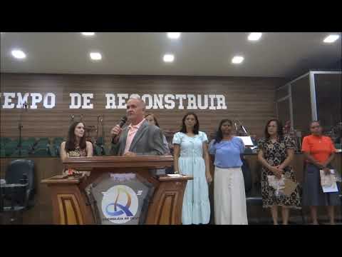 Agradecimento do pastor Marcos Cardoso.