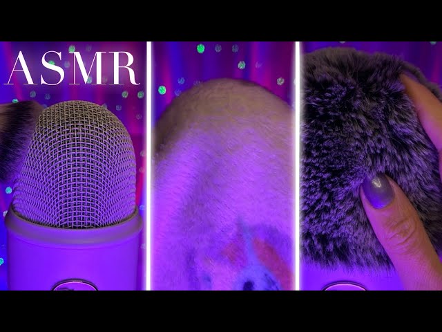 ASMR The Perfect Video To Listen To In The Background | Mic Brushing & Scratching, Fabric,No Talking