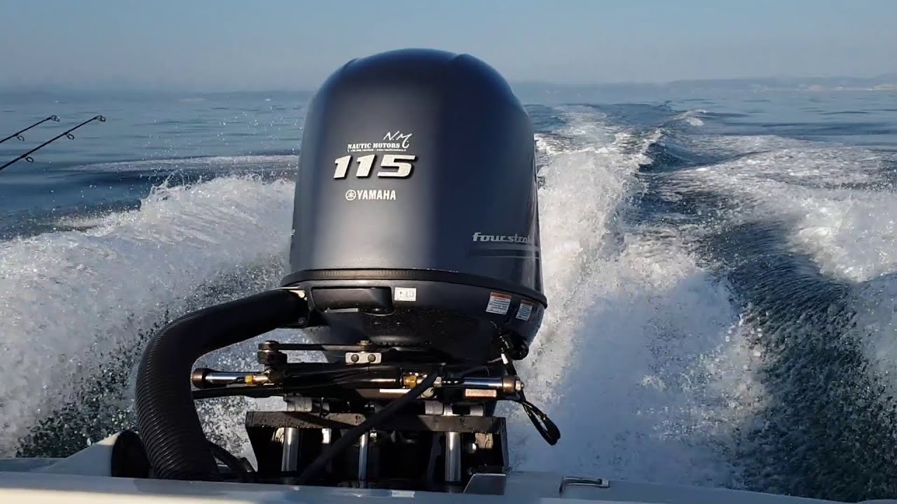 Motore Fuoribordo YAMAHA F115 Test Nautic Motors YouTube