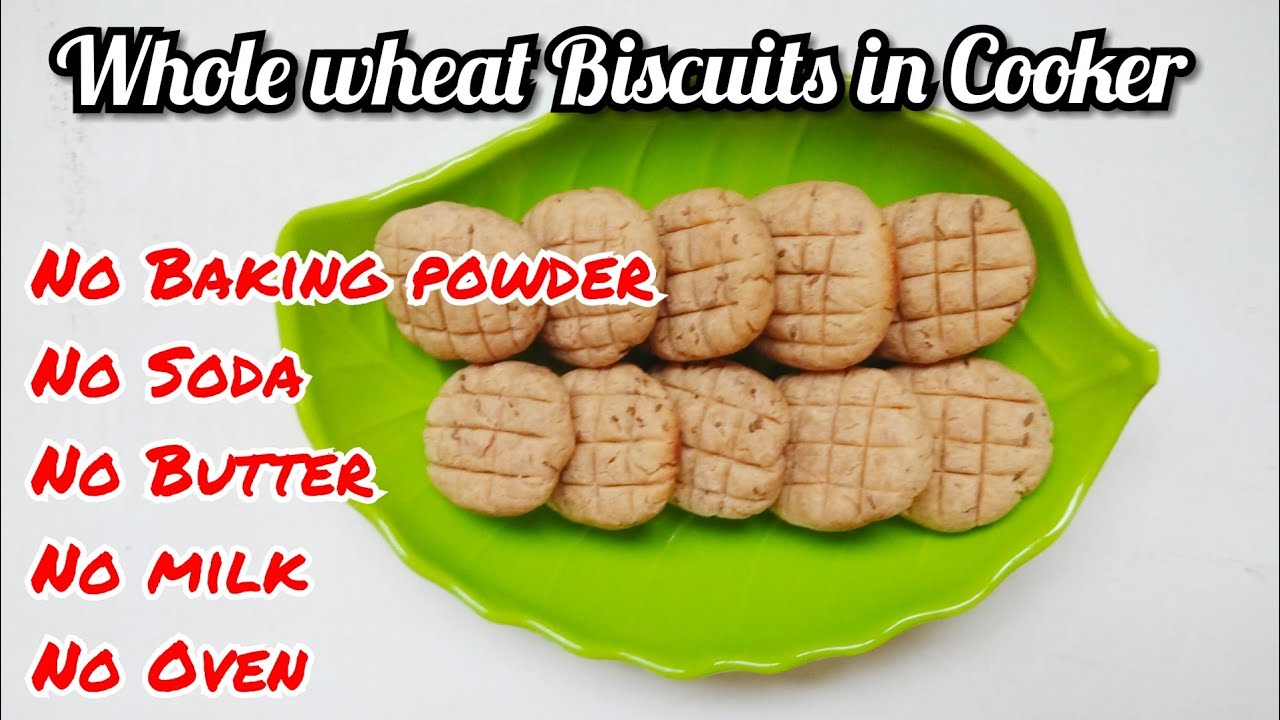 Biscuits in cooker/Omam&Jeera biscuits/wholewheat cookies in tamil/no