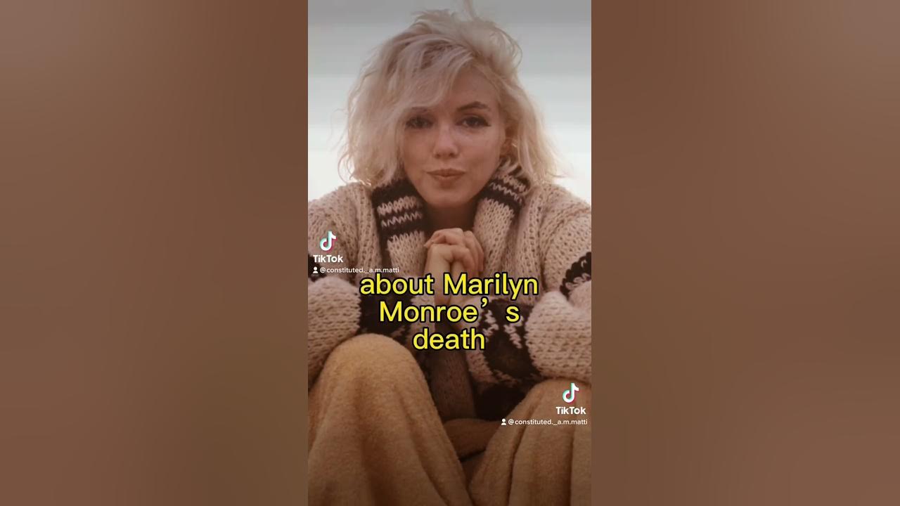 Marilyn Monroe Death