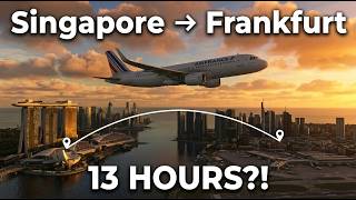 Singapore → Frankfurt | A320 Long Haul Challenge | MSFS screenshot 5