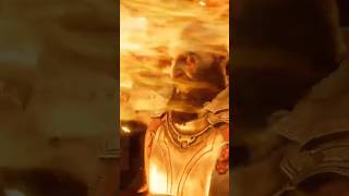 God of War Ragnarök. Helios watches Kratos burn in the incinerator. Then, Kratos and Mimir find Týr!