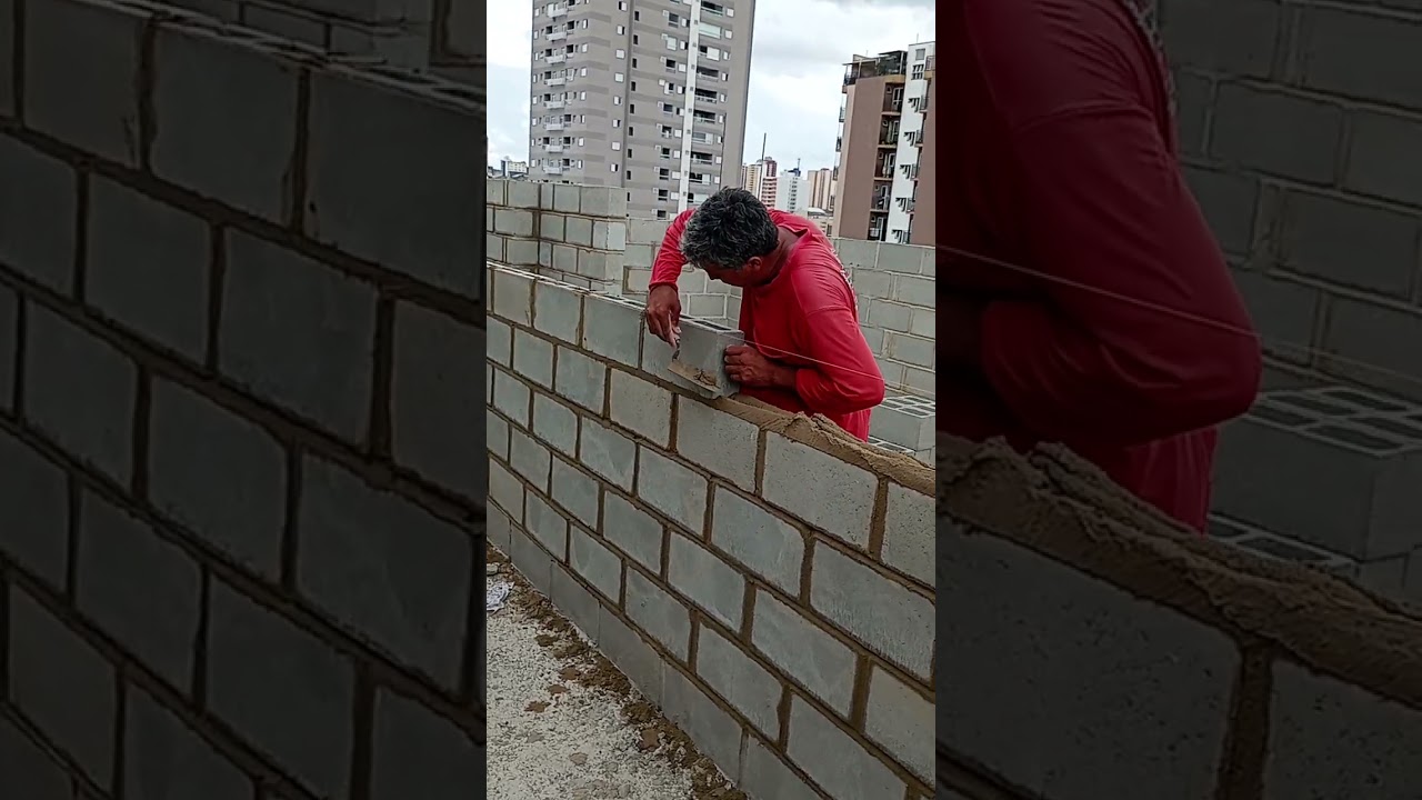 É assim que o pedreiro maluco trabalha