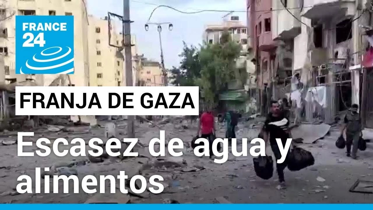 La Franja de Gaza se queda sin agua, alimentos y electricidad en medio ...