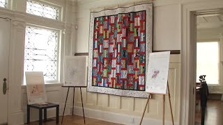 Locally made quilt memorializes those lost due to the COVID-19 pandemic