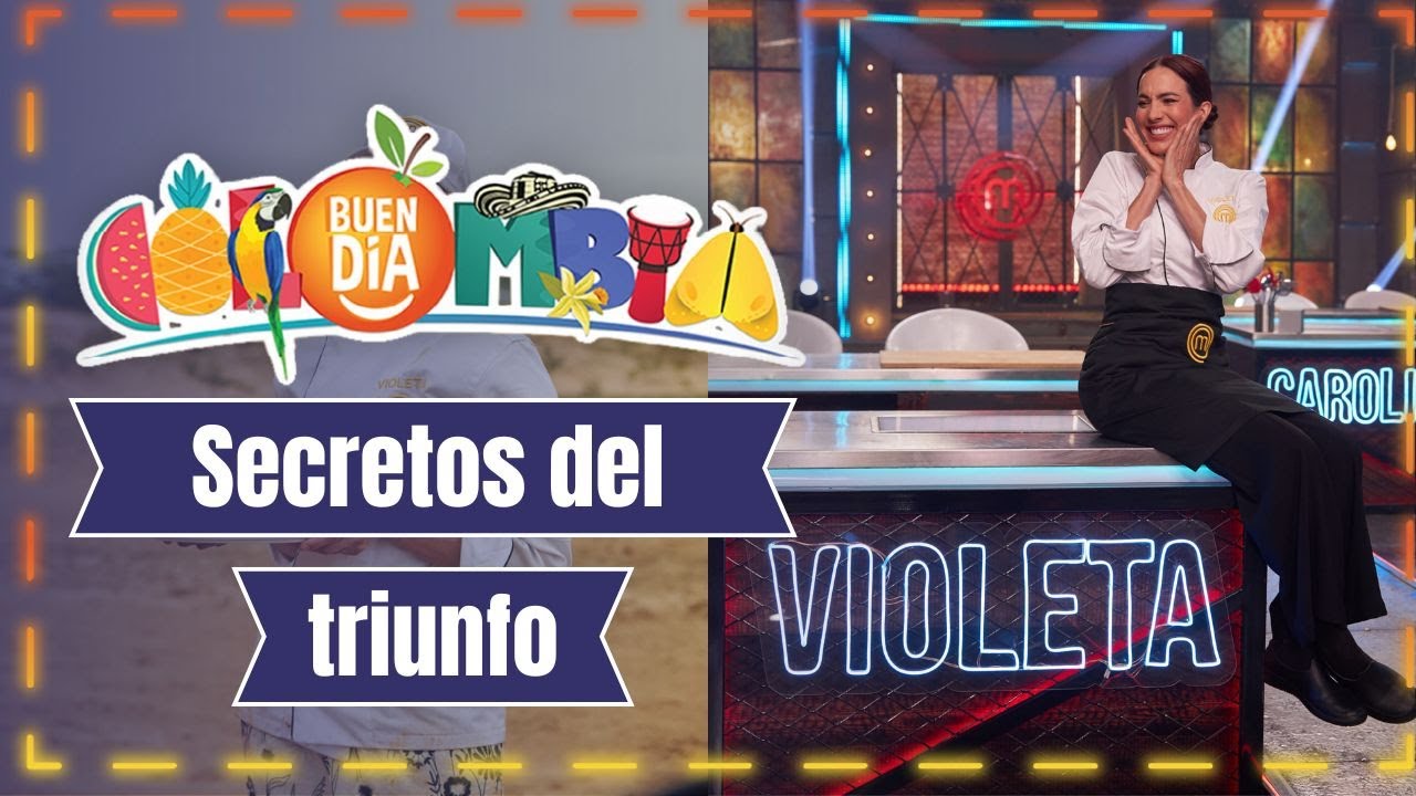 Violeta Bergonzi reveló los SECRETOS de cómo se preparó para la final de MasterChef Celebrity