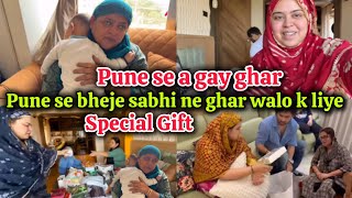 Finally Pune se ghar loute🤗Pune se sabhi k liye pyar or dheer sare Gifts 🎁 Saba ka jahan vlogs 