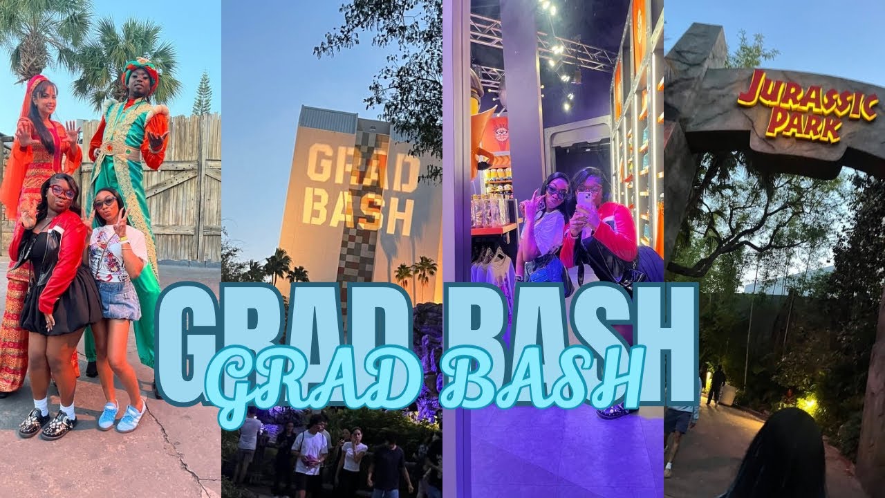 GRAD BASH VLOG 🩵💙 | SENIOR EVENT | CO 25’