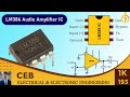 LM386 Audio Amplifier | LM 386 IC pin configuration