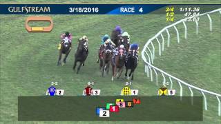 Gulfstream Park Race 4 | March 18, 2016