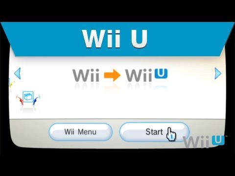 Wii U - Wii to Wii U System Transfer Process