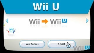 Wii U - Wii to Wii U System Transfer Process