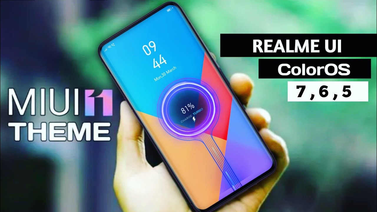 MIUI 11 Theme for Realme UI & All ColorOS Oppo device | Miui 11 Charging Animation