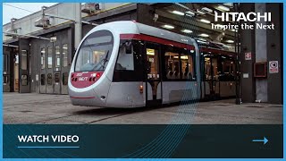 The First Battery-Tram Trial in Florence | Hitachi Rail