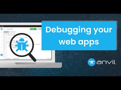 Debug Your Python Web Apps in Anvil - YouTube