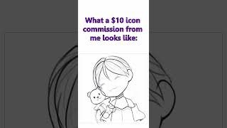 Cute Chibi Icon timelapse #shorts  #digitalart  #artprocess