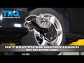 How to Replace Front Wheel Hub  Knuckle Assemblies 2007-2011 Toyota Camry