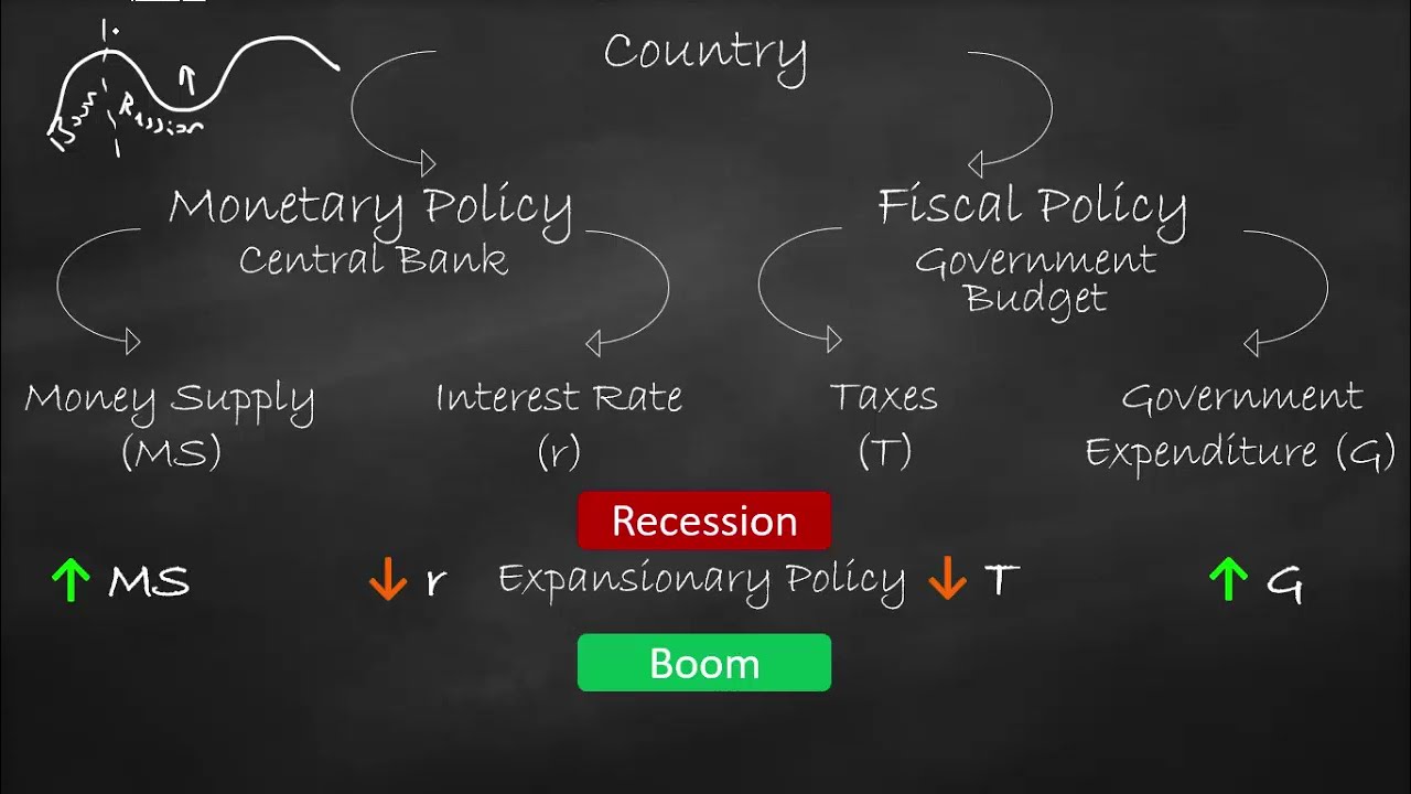 Business Cycles, Monetary Policy and Fiscal Policy