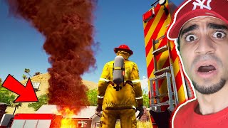 محاكي الاطفاء : اول يوم في اصعب وظيفة | Firefighting Simulator !! screenshot 3