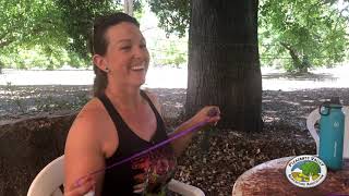Making Lavender Wands