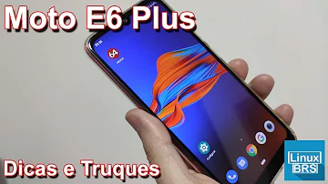 Como configurar o teclado do Moto e6s?
