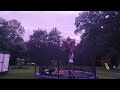 Wrestling moves on the trampoline 5 years later