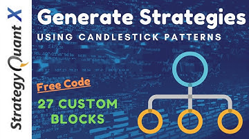 Unique Strategy Generation with custom Candlestick Patterns inside SQX!