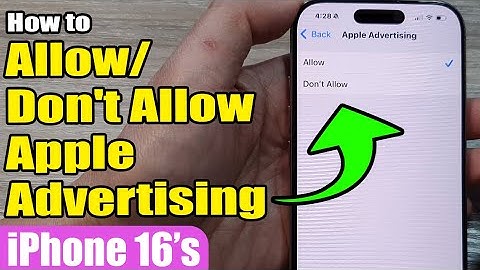 📱 How to Allow/Don