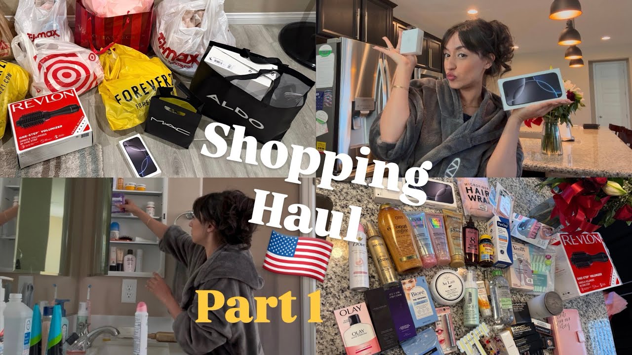 Shopping Haul Part 1 🎀🧸🇺🇸