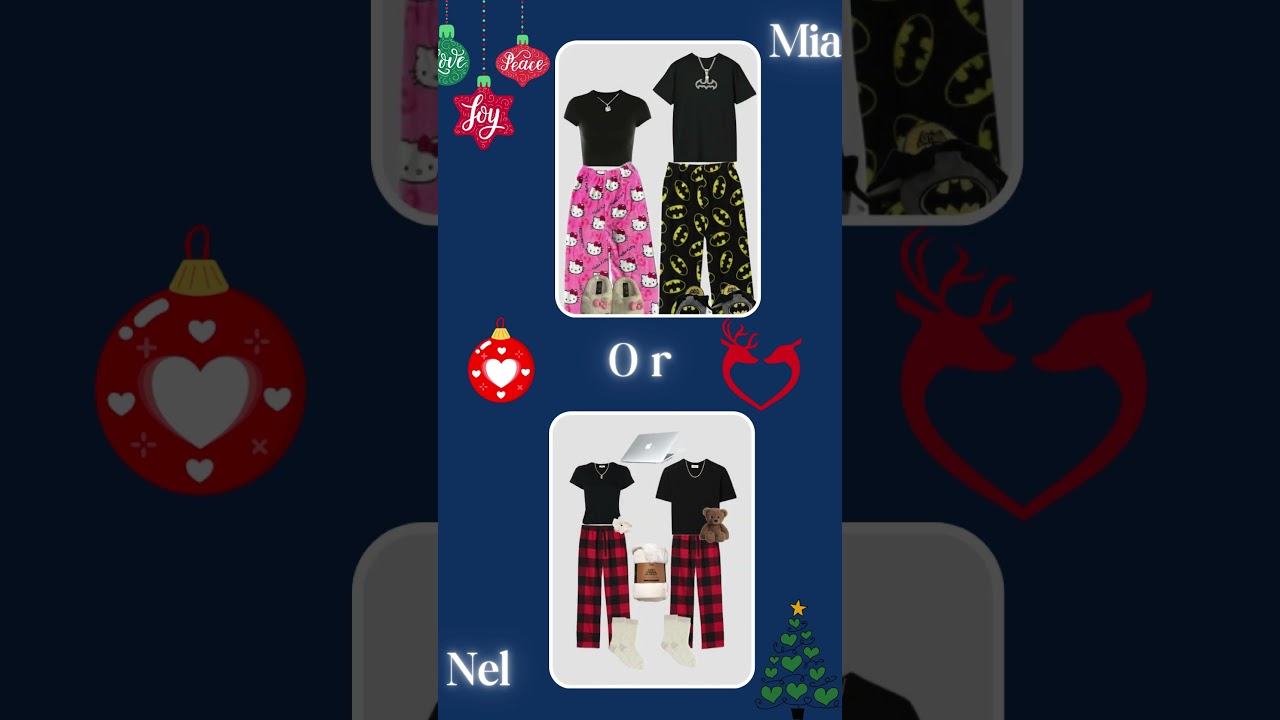 Matching Christmas Couple Outfits 