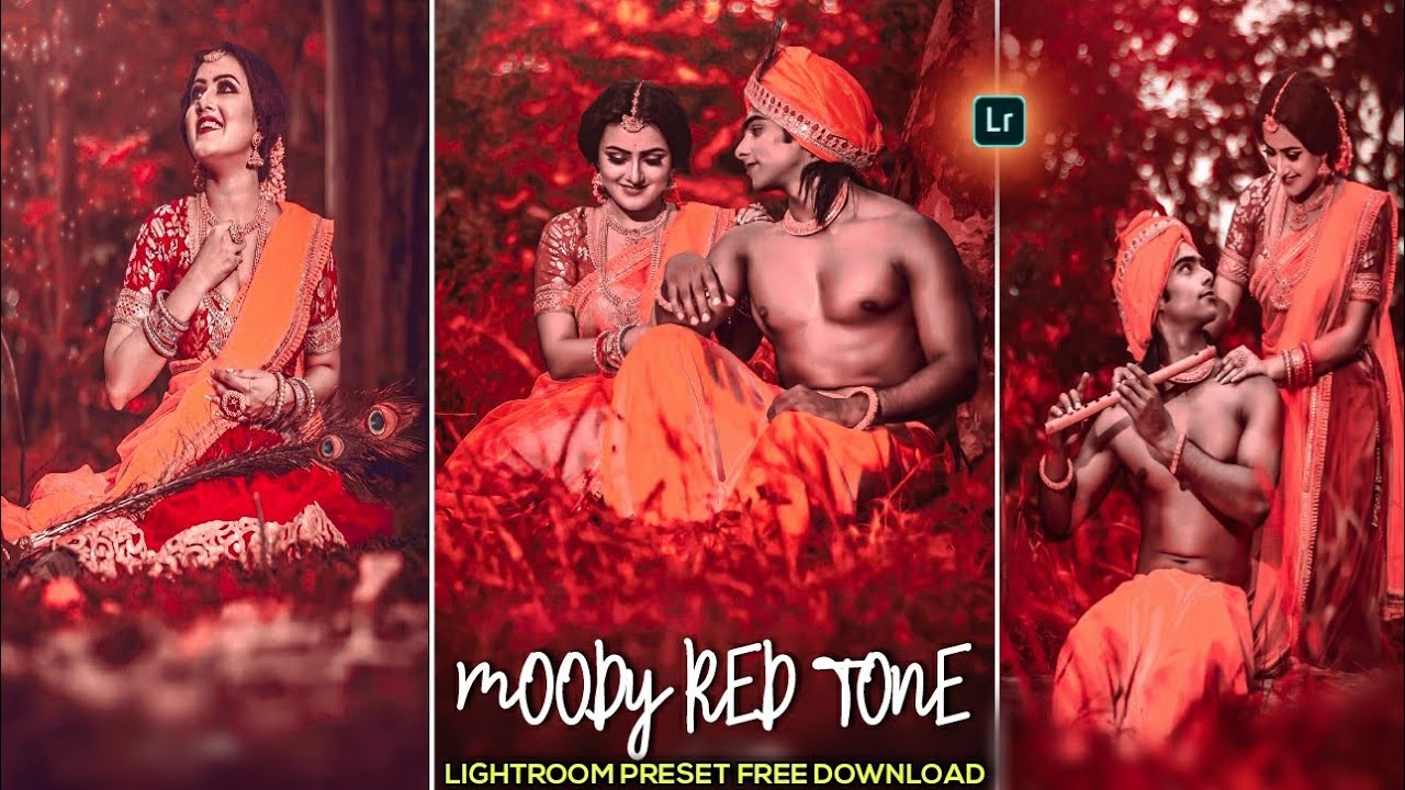 Dark Red Tone Lightroom Presets Download | UMT EDITING