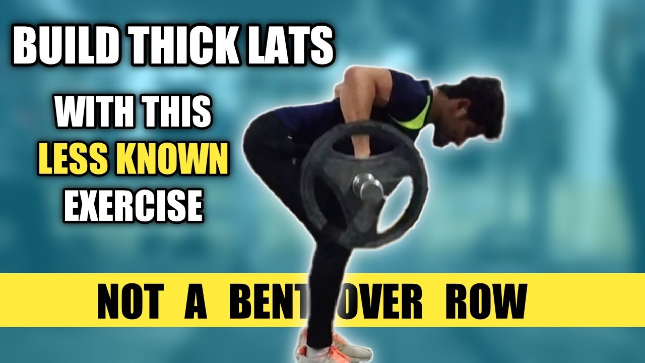 Grow WIDE LATS with this AMAZING EXERCISE || Pendlay rows 