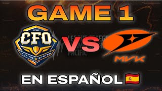 DOGGO vs SOFM. el MEJOR partido de la LCP | CFO vs MVK game 1| LCP en ESPAÑOL 2026 split 1