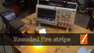 Encode information in fire!