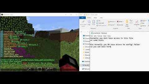 CustomNPCs 1.12.2 - Script Teaser: File Explorer