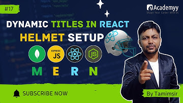 🛠️ Set Dynamic Page Titles in ReactJS with Helmet | SEO Boost for MERN (2025) 🚀