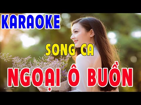 Ngoại Ô Buồn - Karaoke [ Song Ca ]