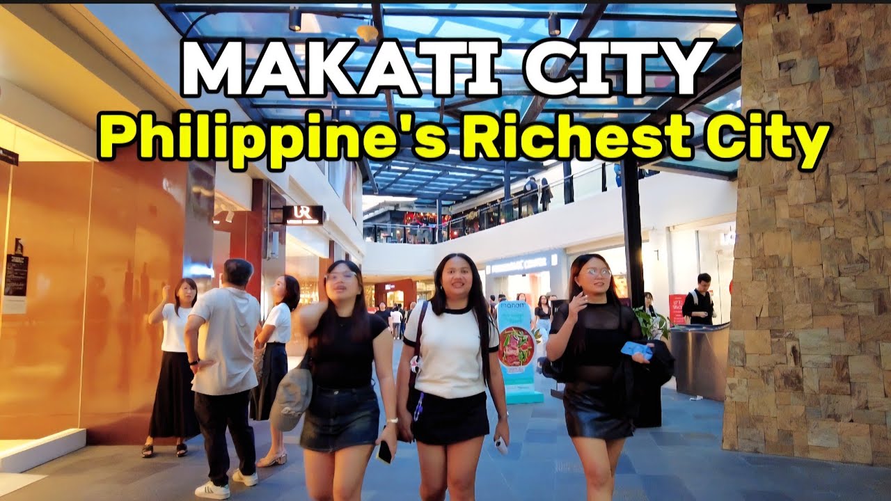 Walking Makati - From EDSA to Greenbelt (The Philippines' Primary Financial Hub) 4K