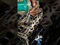 PRO SKILLS ENGINE HEAD VALVE SEAT GRANDING #viralshorts #workshop #head #tools