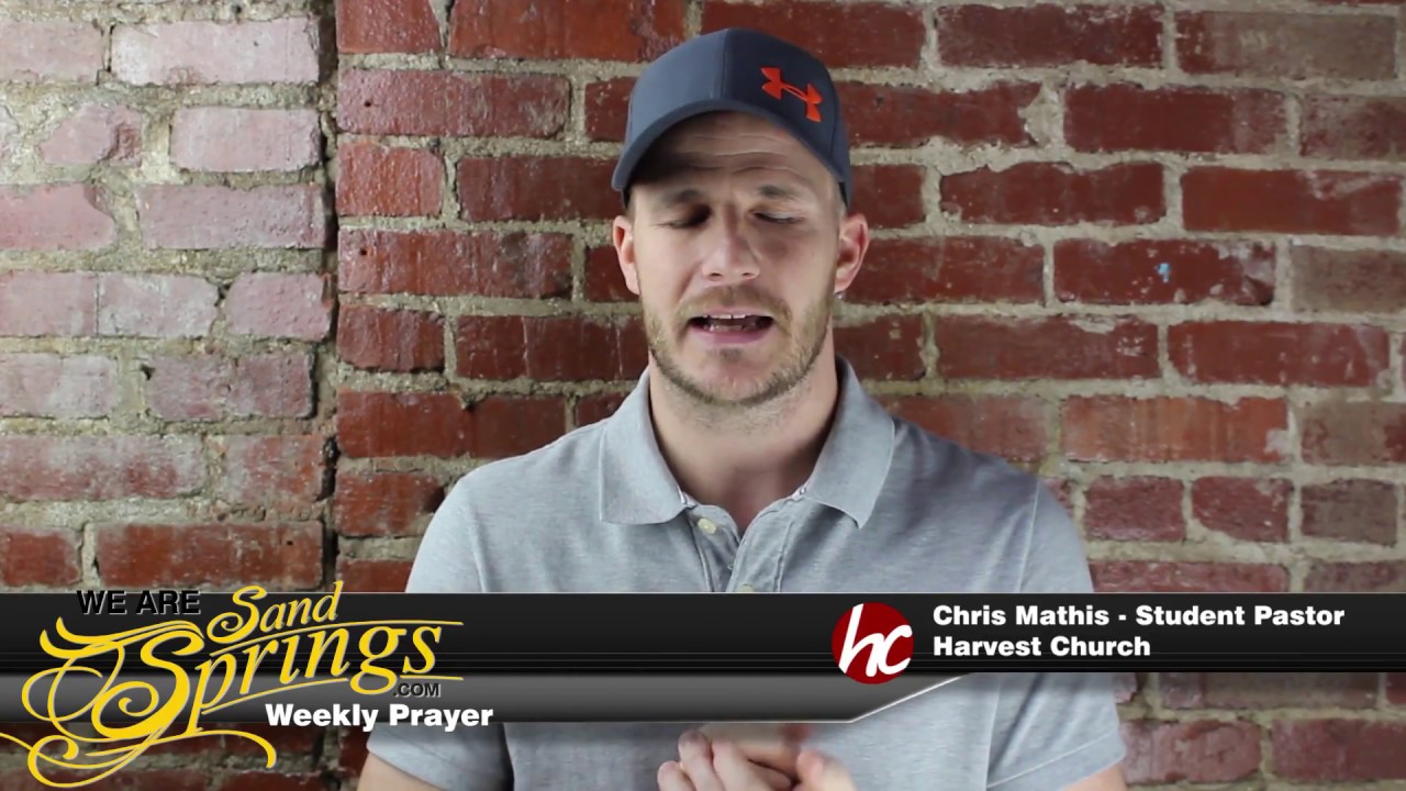 Sand Springs Student Pastor: Chris Mathis prays for President's Day ...