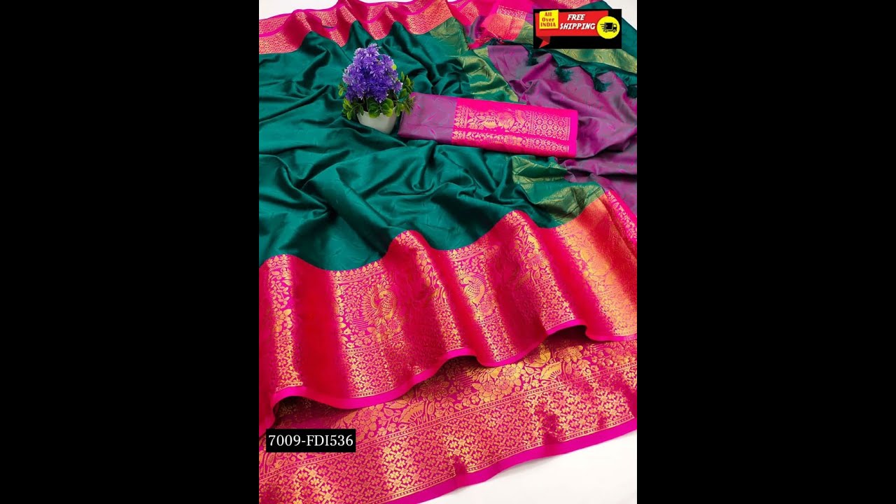 Pure Mercerised Cotton Silk...720+Free Shipping.. Watsup 9092795393.