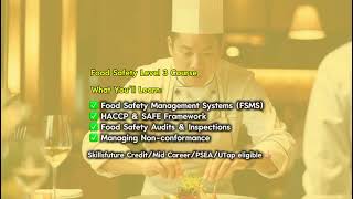 Food Safety Course Level 3
