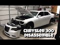 Chrysler 300 SRT8 Wrap Disassemble/Removal of Bumpers, Lights, Handles, Wheels | Vlog