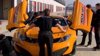 All new McLaren MP4-12C GT3 2011 - Dynamic