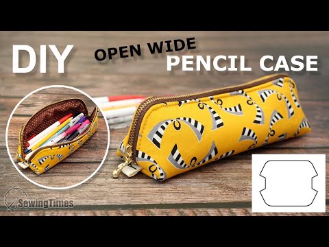 DIY Pencil Case In 10 Minutes - Perfect For School ⋆ Hello Sewing