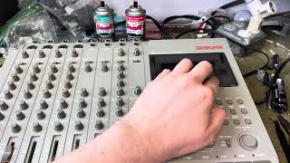 TASCAM Portastudio 464 Post Gear C And Capstan Belt Replacement